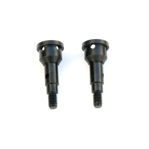 Ejes cortos TKR6853 TECKNO de 6 mm para ejes de transmisión M6 (delantero/trasero, Slash/Stmpd 4×4, 2WD)