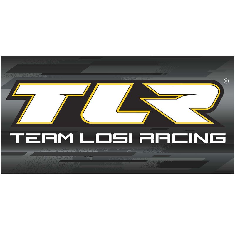TLR0521 Banner de pista TLR, 3 x 6