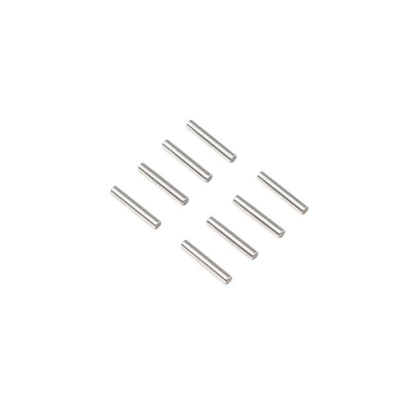 TLR232002 Solid Drive Pin Set (8): 22/T/SCT/22-4