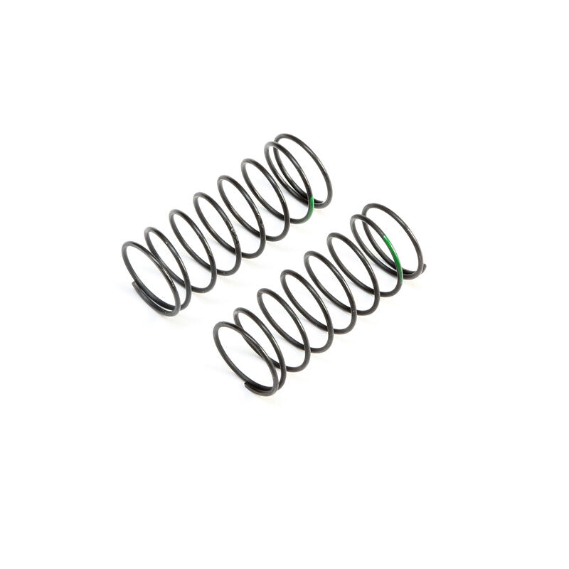 TLR233047 Front Springs, Green, Low Frequency 12mm (2)