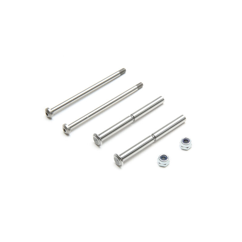 TLR234098 Front Hinge Pin and King Pin Set, Polished: All 22