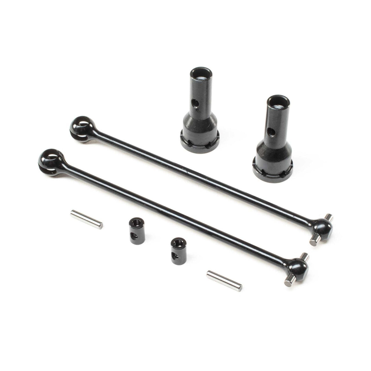 TLR242035 Rear CV Driveshaft Set, Deep Yolk (2): 8X, 8XE