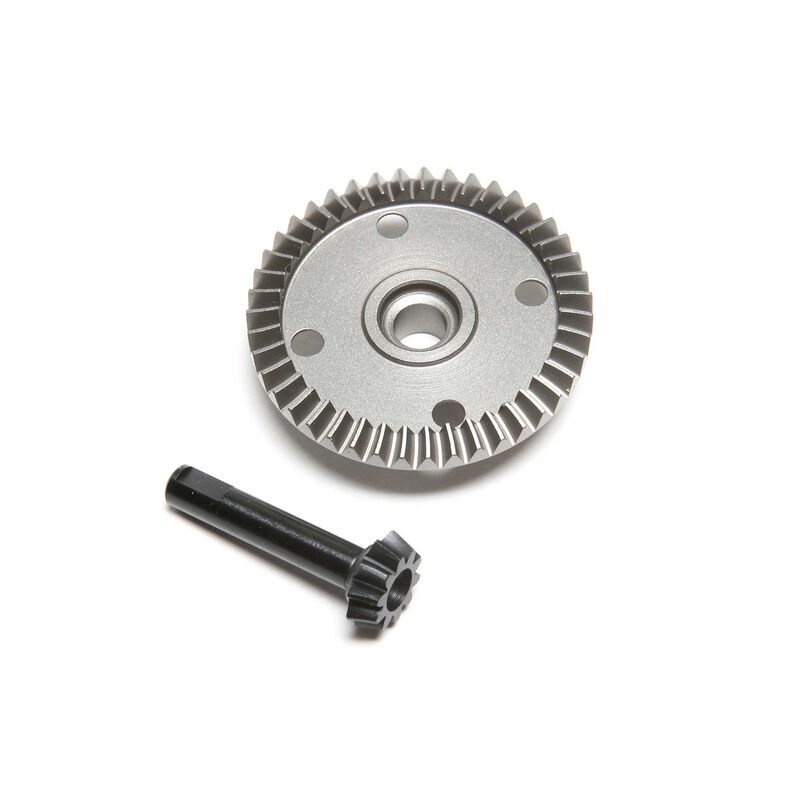 TLR242038 Front Differential Ring and Pinion Gear: 8XT