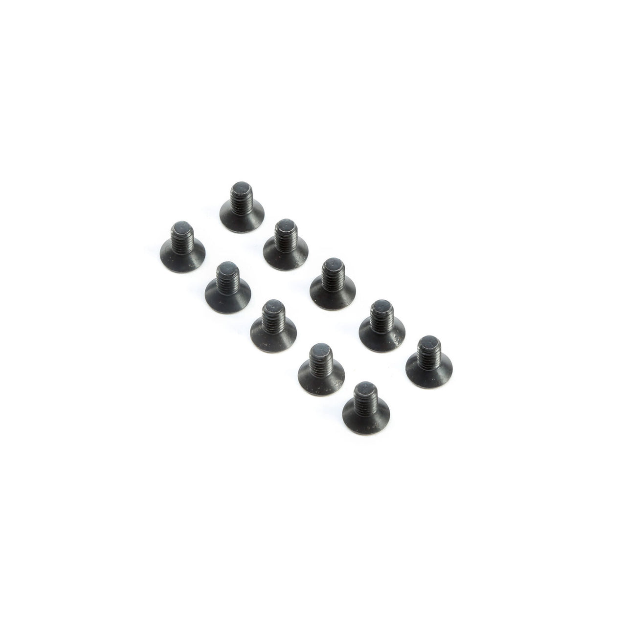 TLR245010 Flat Head Screws M4x8mm (10)