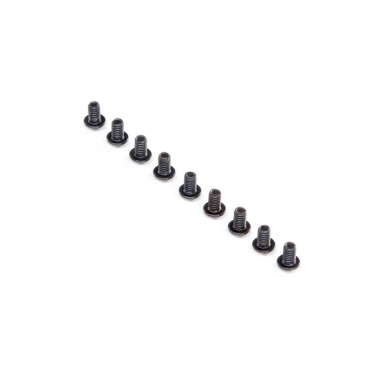 TLR245012 Tornillos de cabeza de botón, M2,5 x 4 mm (10) 