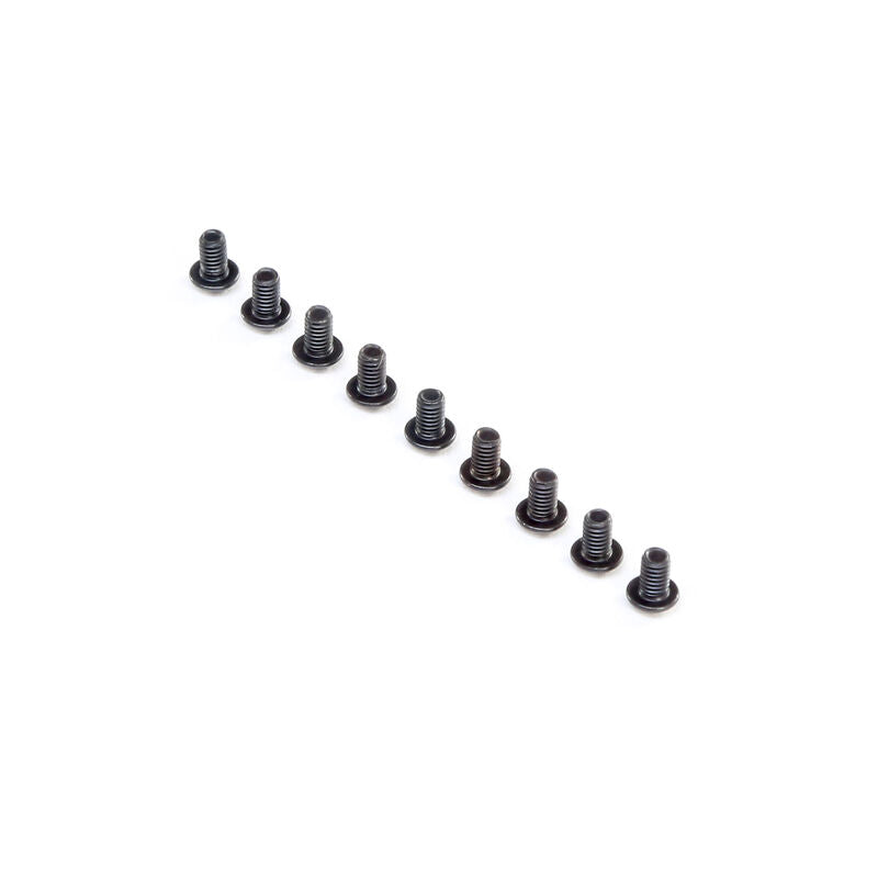 TLR245012 Button Head Screws, M2.5x4mm (10)