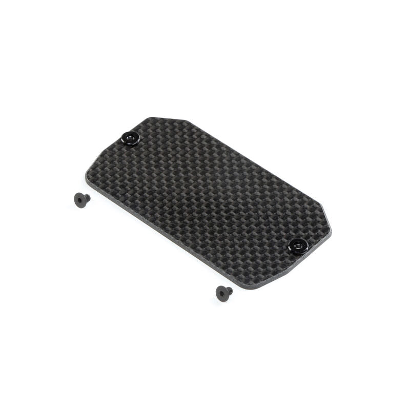 TLR331038 Carbon Electronics Mounting Plate: 22 5.0