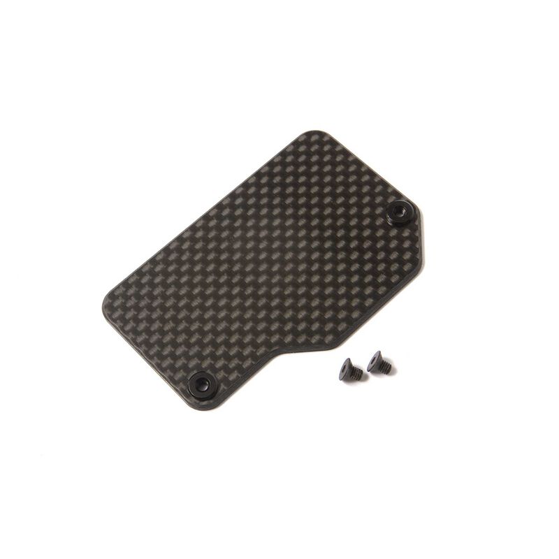 TLR331048 Carbon Electronics Mounting Plate: 22X-4