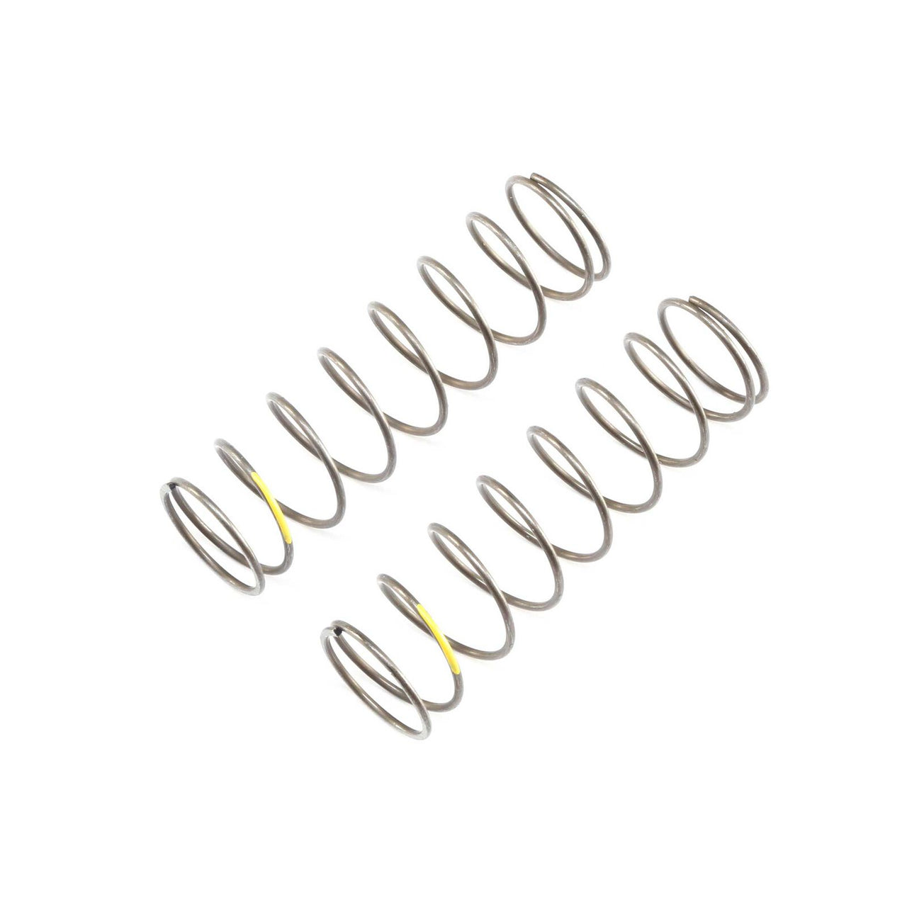TLR344025 16MM EVO RR SHK SPRING, 4.2 RATE, YELLOW(2):8B 4.0