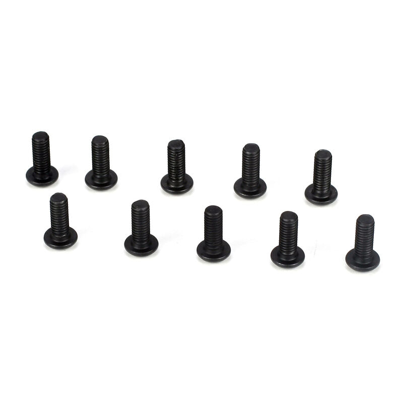 TLR5902 Button Head Screws, M3 x 8mm (10)