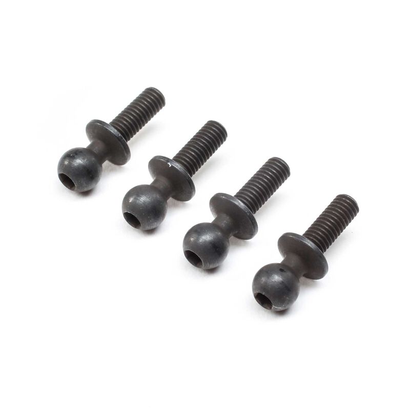 TLR6024 Ball Stud, 4.8 x 8mm (4): 22/22-4