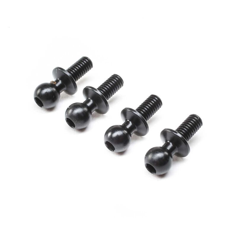 TLR6025 Ball Stud, 4.8mm x 6mm (4): 22/22-4