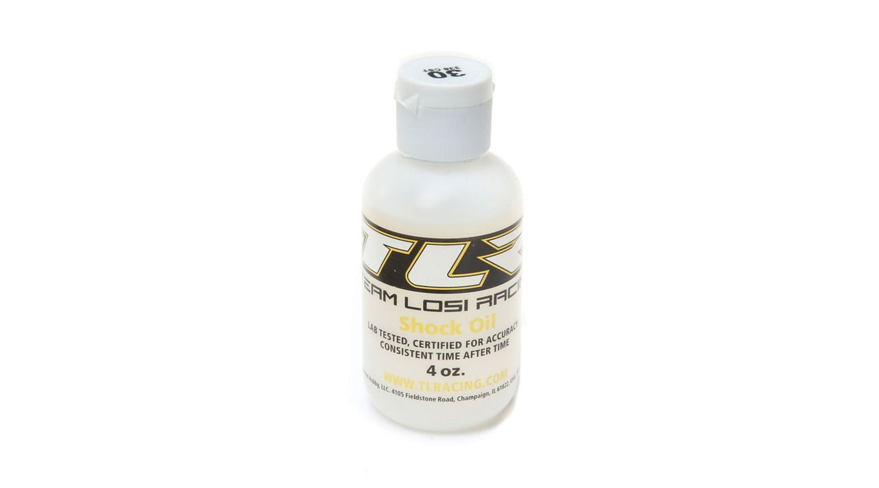 TLR74023 SILICONE SHOCK OIL, 30WT, 338CST, 4OZ