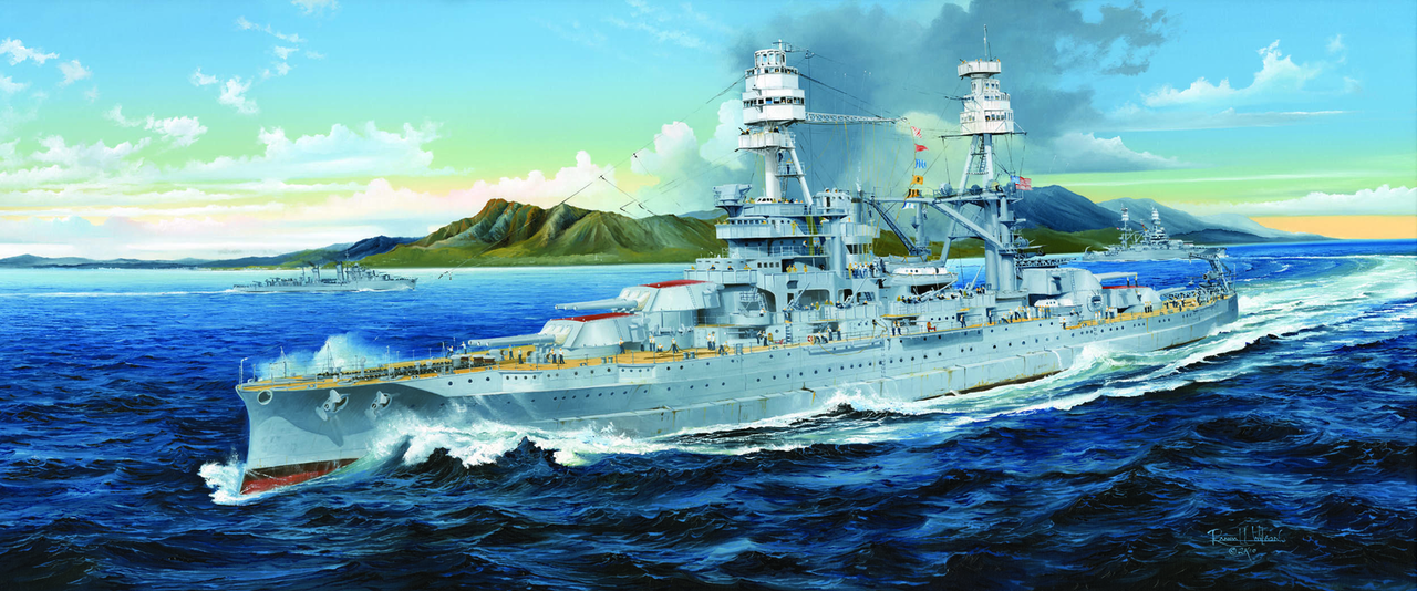 03701 Trumpeter 1/200 USS Arizona BB-39 1941