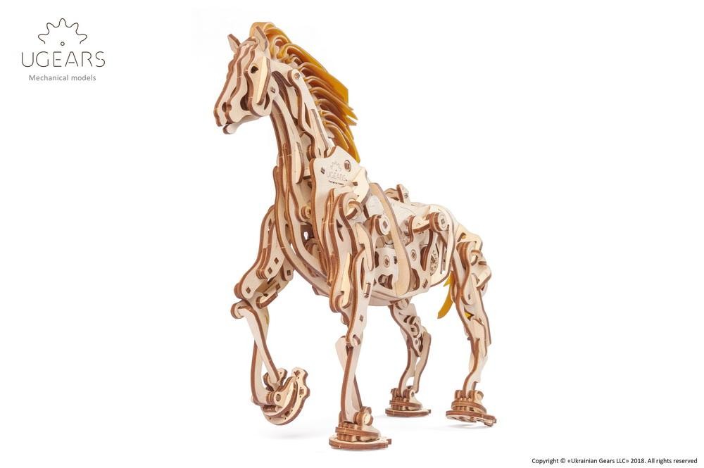 UGears Horse-Mechanoid - 410 piezas (Avanzado)