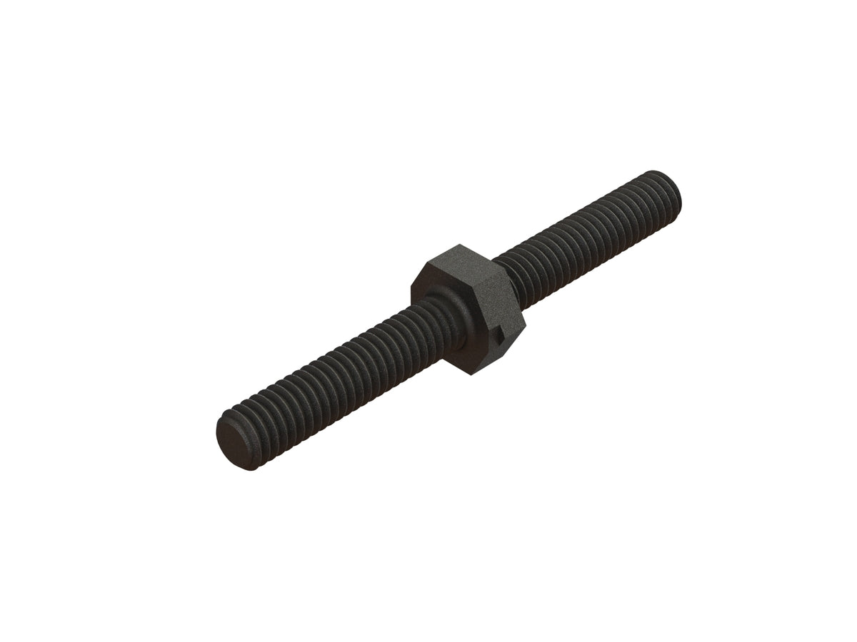 ARA340155 STEEL TURNBUCKLE M4x40mm (Black) (1pc)