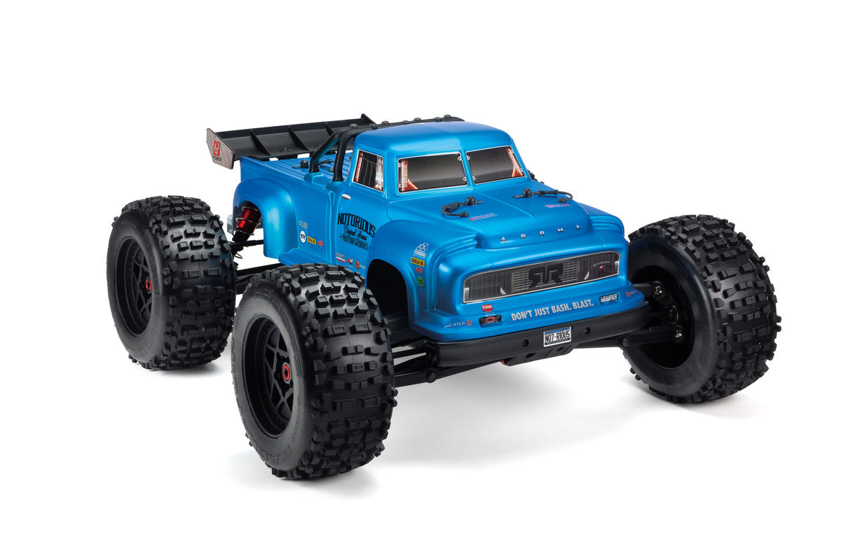 AR406152 NOTORIOUS 6S BLX PAINTED DECALED TRIMMED BODY (BLUE - REAL STEEL) -ARAC3342