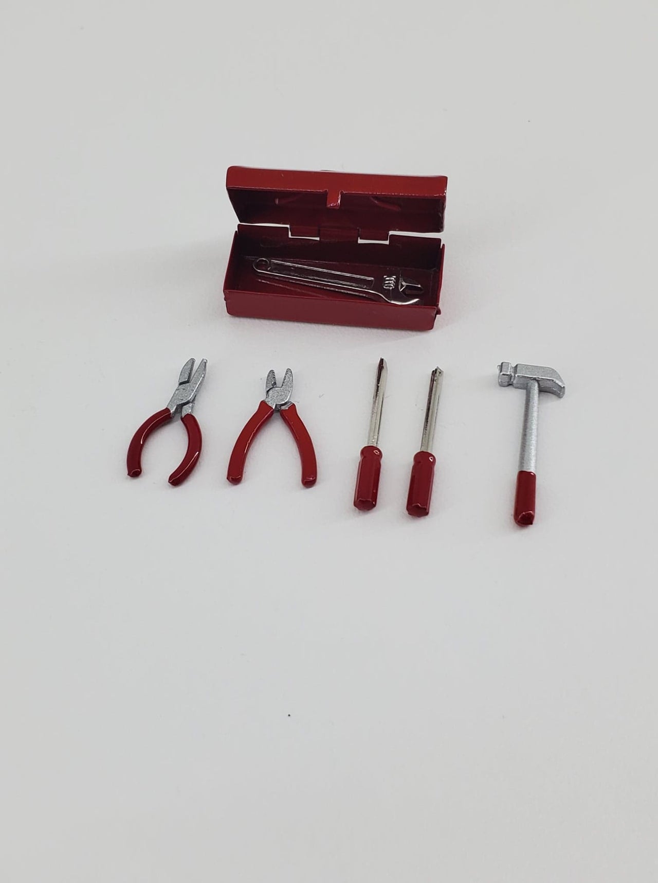 ZH-ACC-013R Caja de metal RC-Roja