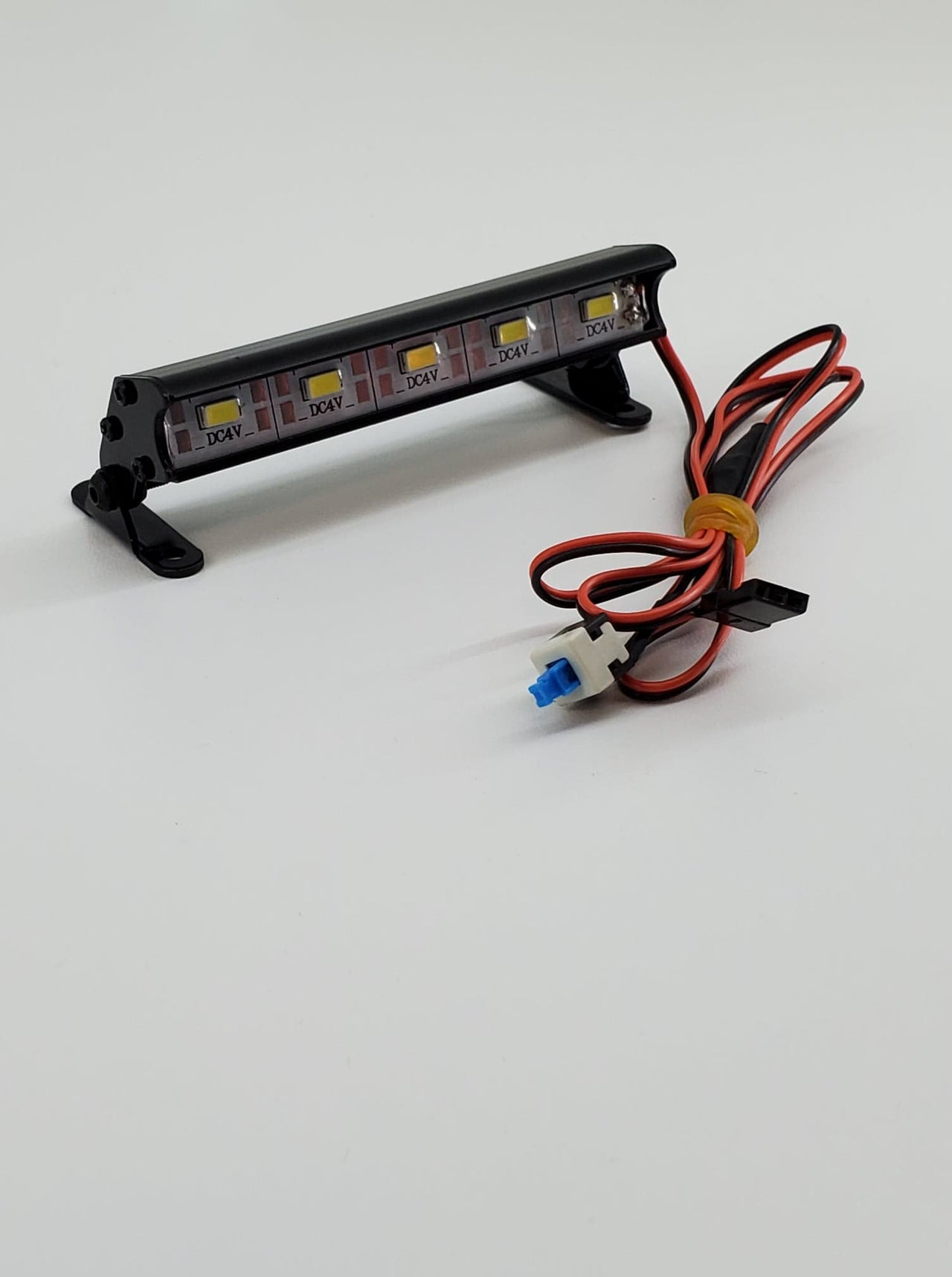 ZH-L-051-5 1/10 Barre lumineuse en aluminium 5 LED Noir