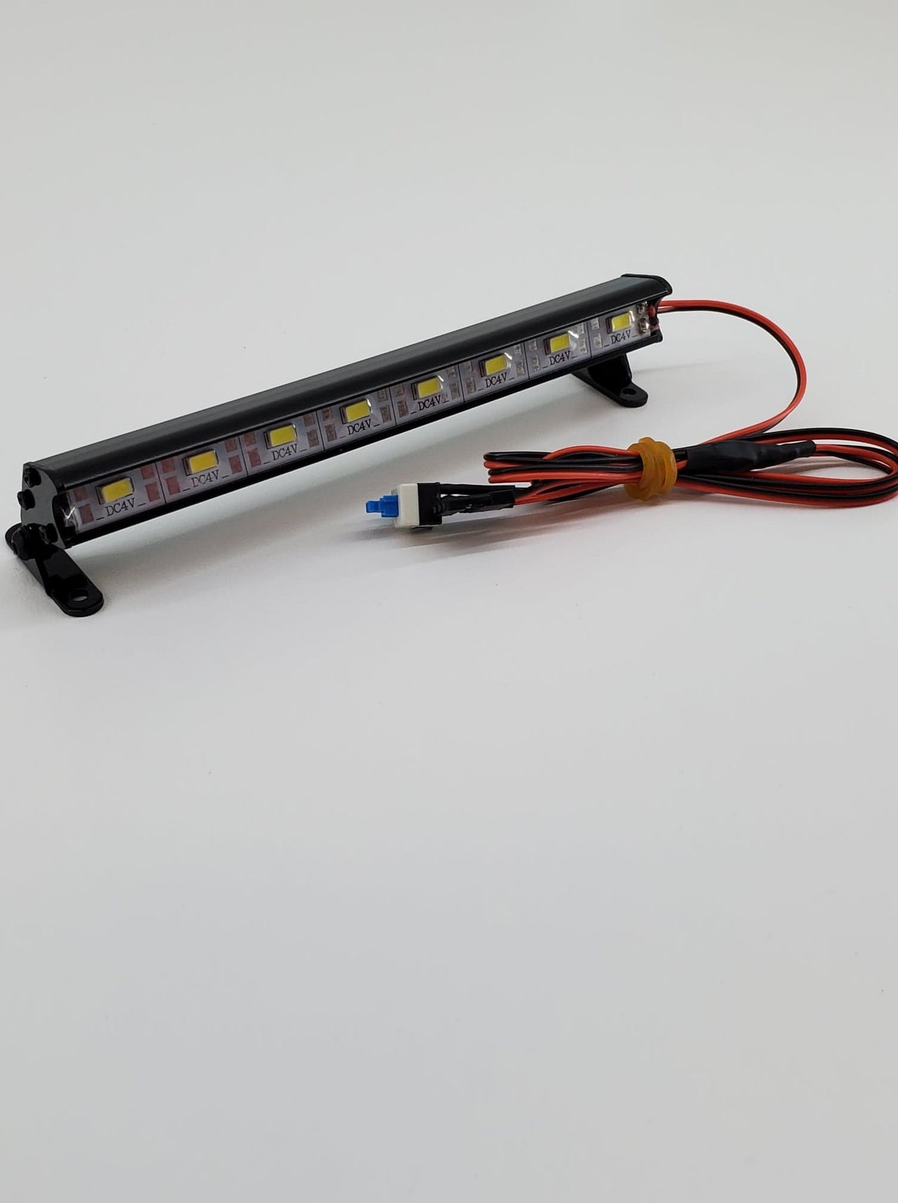 ZH-L-051-8 1/10 Aluminum Light Bar 8 LEDs Black