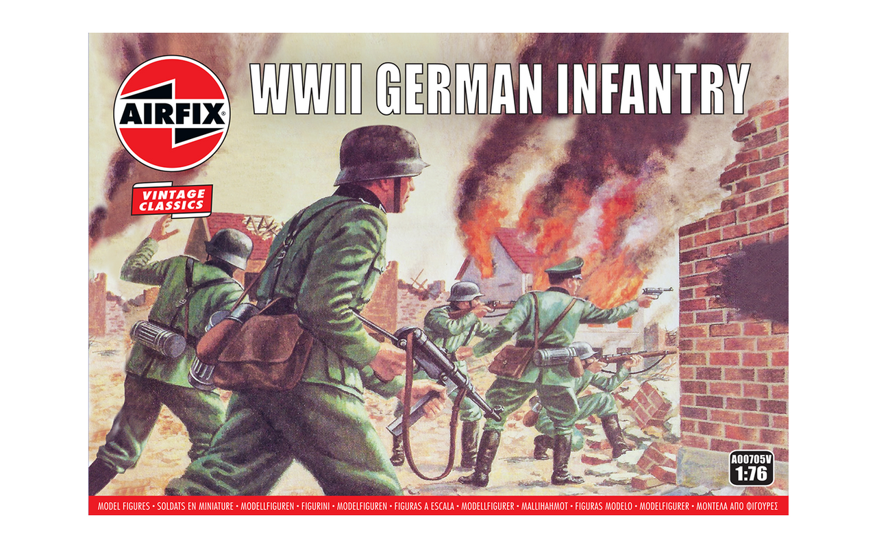 AIR00705V WWII GERMAN INFANTRY (1/76)