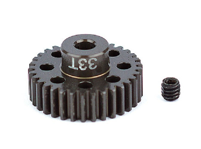 Factory Team Aluminum Pinion Gear, 33T 48P, 1/8" shaft ASC1351