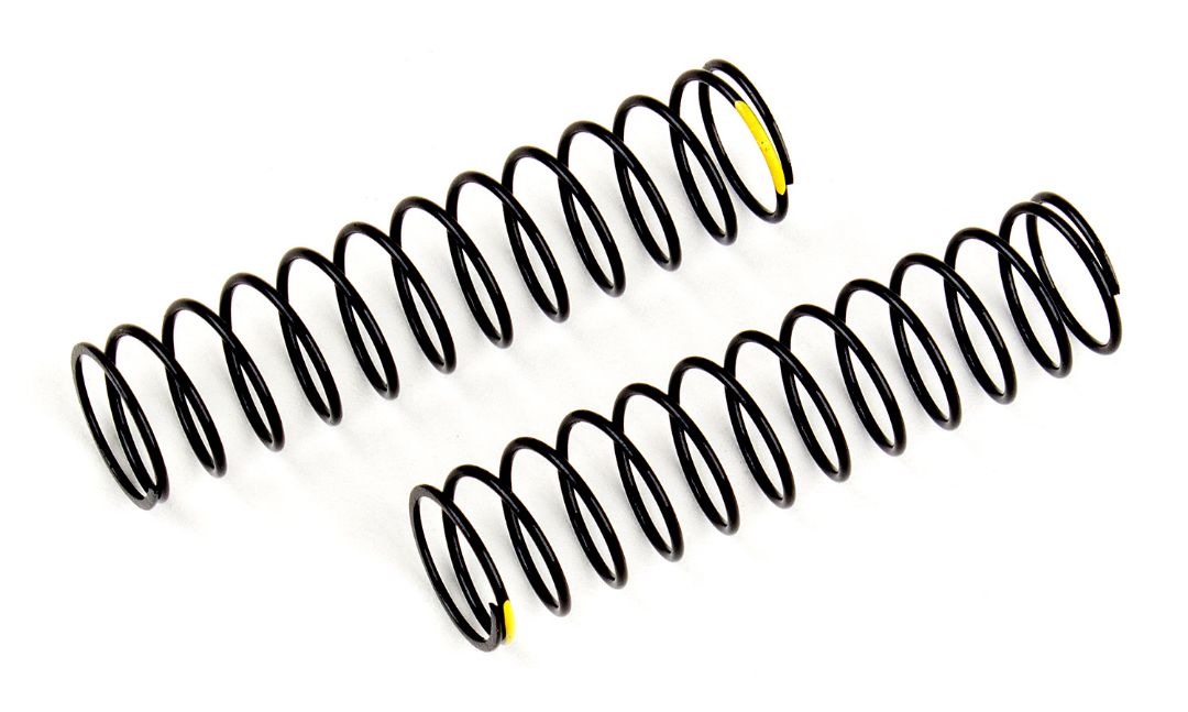 ASC42091 Element RC Shock Springs, yellow, 2.47 lb/in, L63 mm
