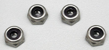 Tuerca de seguridad con inserto de nailon de acero inoxidable 3113 6-32 (4) 