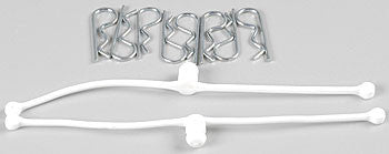 2246 Body clip Retainers White (2)