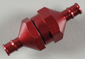 2307 In-Line Fuel Filter Red