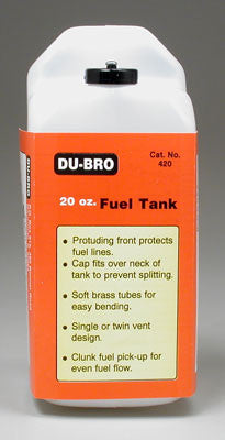 Tanque de combustible cuadrado 420 S20 20 oz 