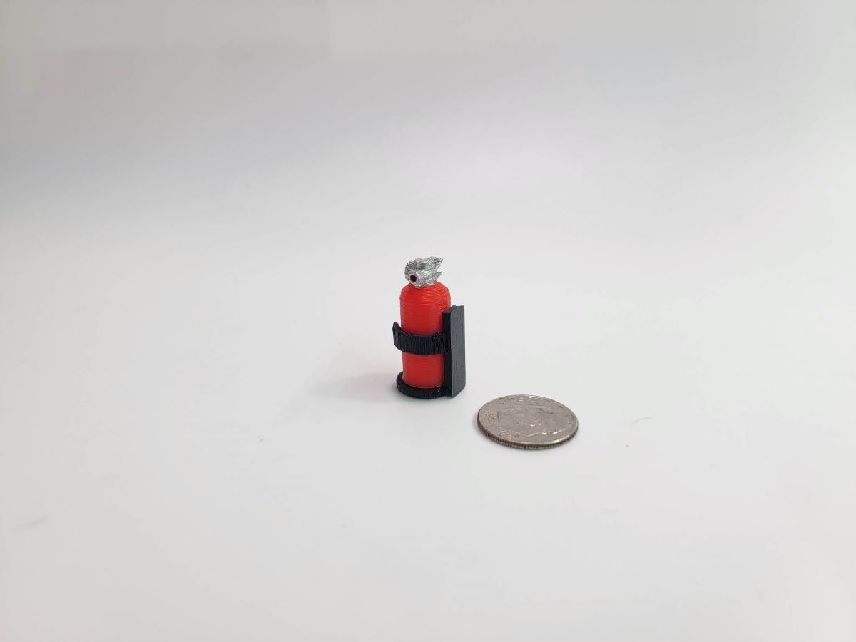 ERC10-3001 Fire Extinguisher 1/10 scale miniatures