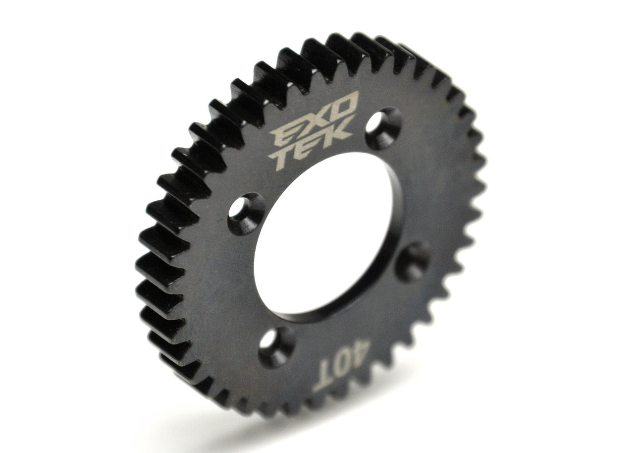 EXO2054  Heavy Duty Spur Gear, Hardened Steel 40 Tooth, for Losi Tenacity / Lasernut