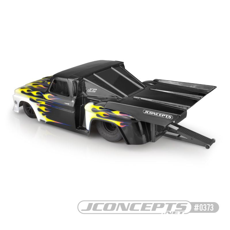 0373 JConcepts 1966 Chevy C10 step-side w/ ultra rear wing