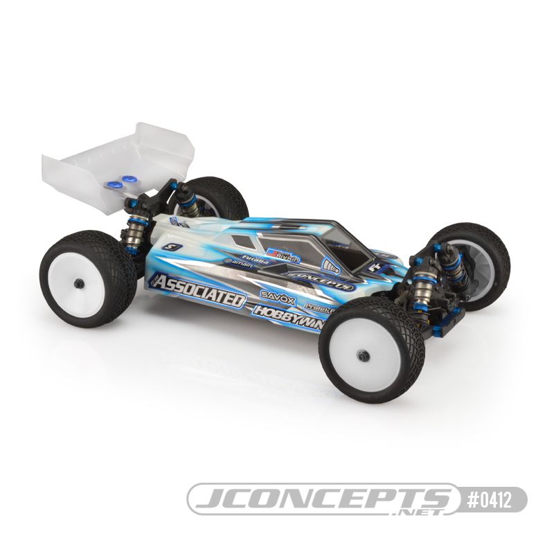 JCO0412L JConcepts S2 - Carrocería B74.1 con ala tipo S - Peso ligero