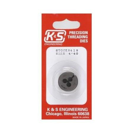 Troquel de roscado, 4-40
