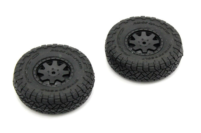 KYOMXTH001 Neumáticos/Ruedas premontadas para Mini-Z 4x4 Toyota 4Runner (2 piezas)