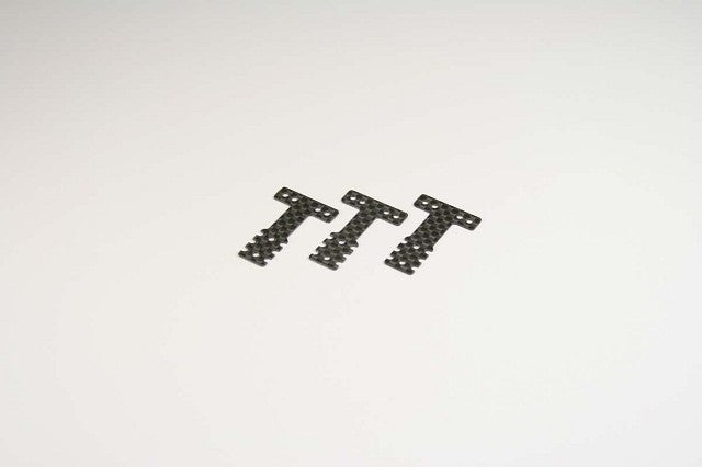 Carbon Rear Suspension Plate Set, Mini-Z  KYOMZW404