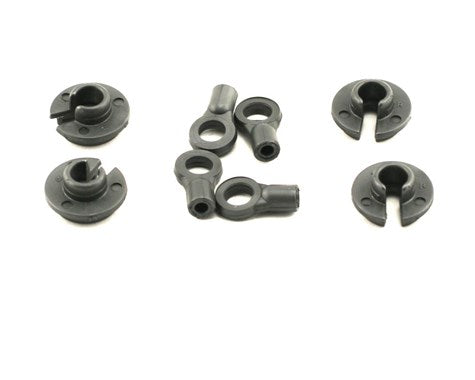 LOSA5079 Shock Ends & Cups (4)