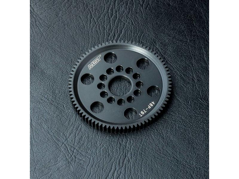 848079BK MST Machined Spur Gear 48P / Size: 79T