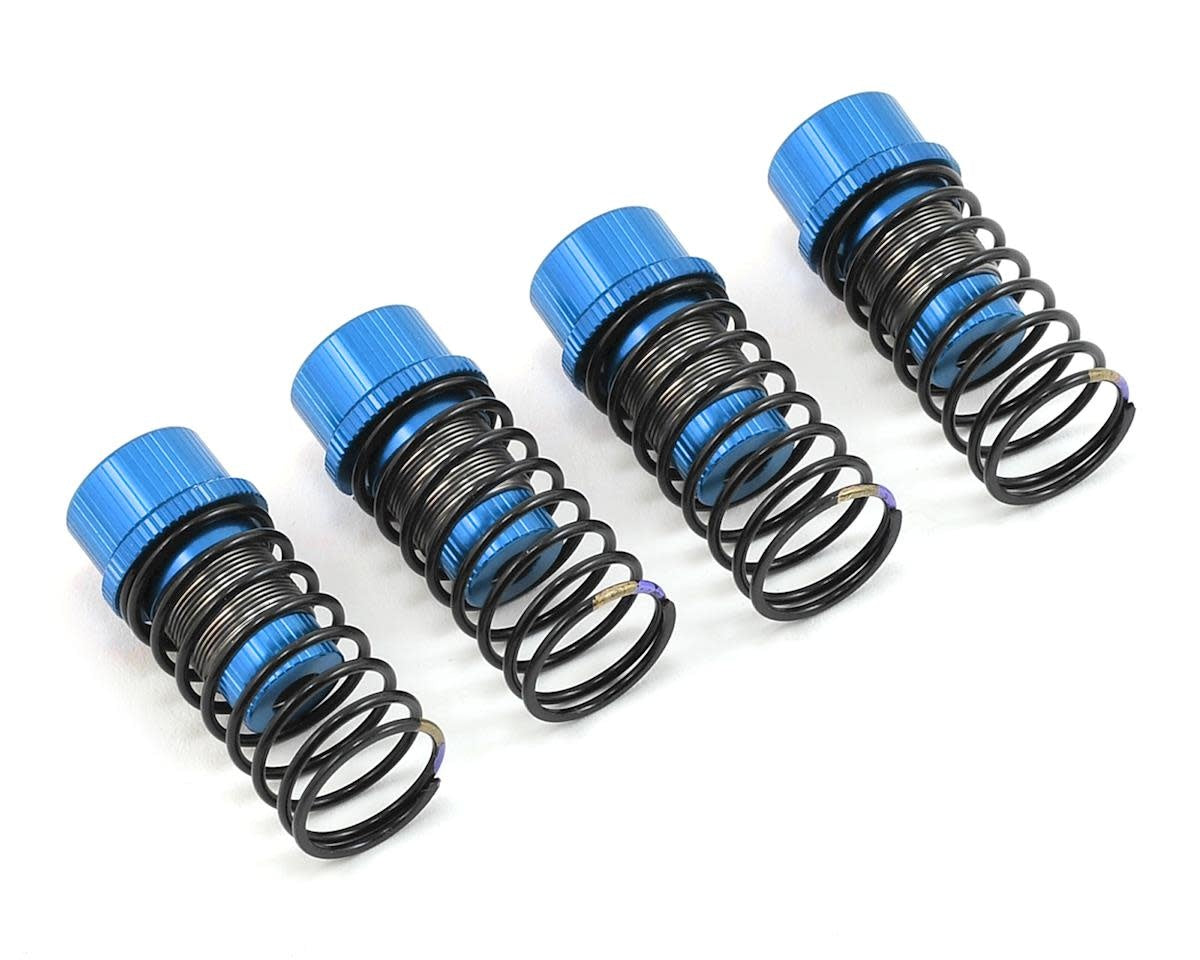 820120B TR56 Alum. damper set (blue) (4)