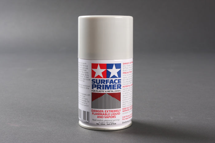 87026 Tamiya Surface Primer Grey Gray 100ML