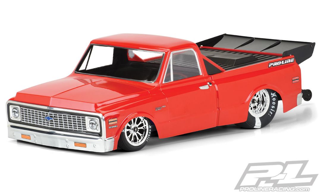 PRO355700 Pro-Line 1972 Chevy C-10 Clear Body for SC Drag