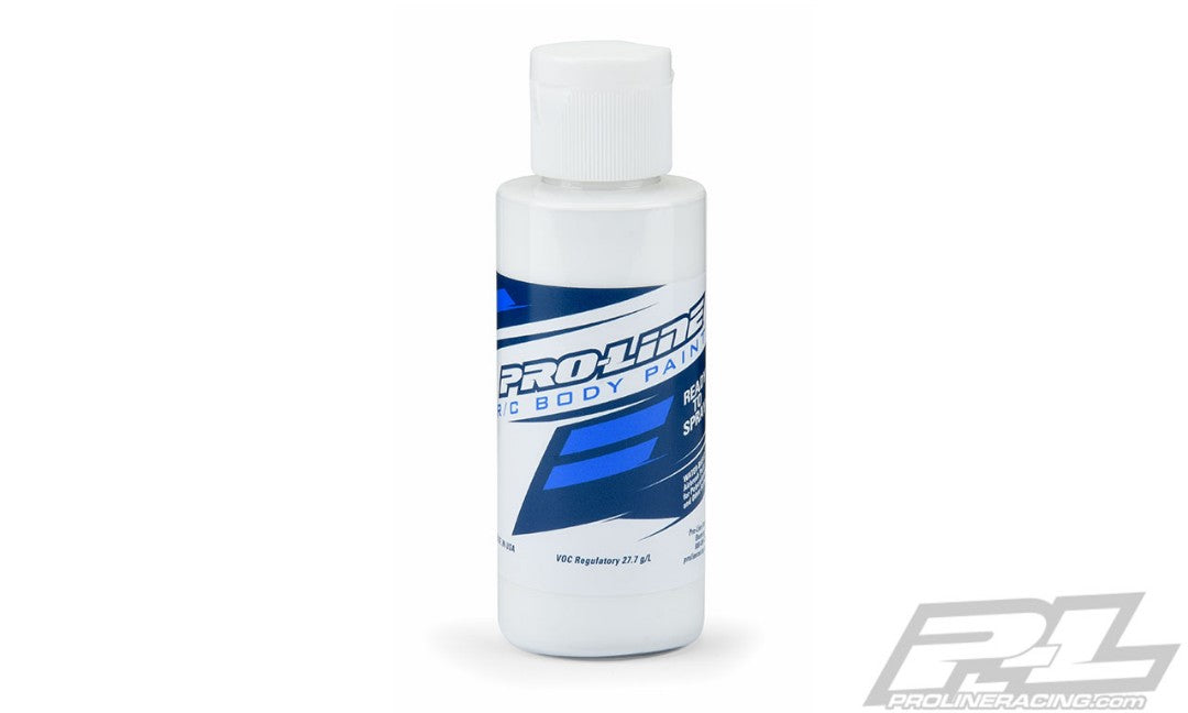PRO632500 Pro-Line RC Body Paint - White Specially Formulated for Polycar
