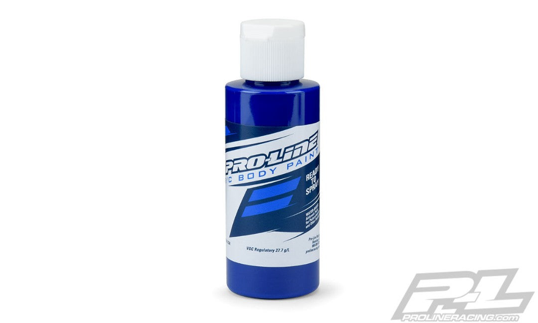 PRO632506 Peinture pour carrosserie Proline RC - Bleu spécialement formulée pour Polycarb