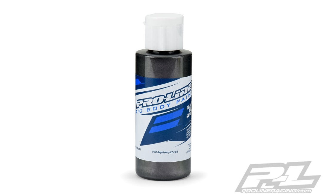 PRO632601 Peinture pour carrosserie Pro-Line RC - Charbon métallique spécialement formulé pour les carrosseries RC en polycarbonate