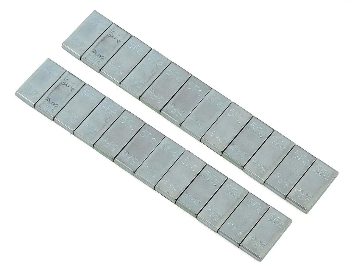 PTK8380  Self Stick Chassis Weight Strips, 2pcs, 120g/4.2oz