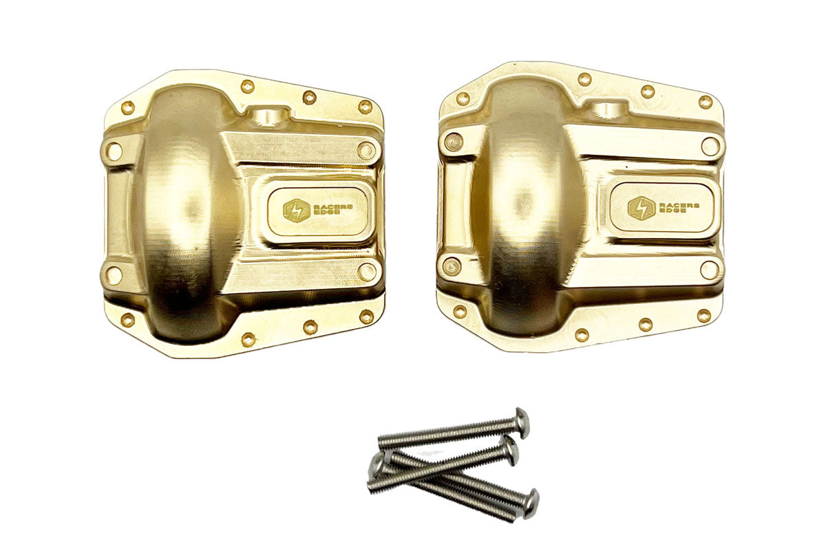 Brass Counterweight Axle Housing Cover for Axial SCX6 RCESCX6003
