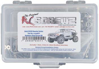 axi011 – Axial SCX10 Honcho RTR Stainless Steel Screw