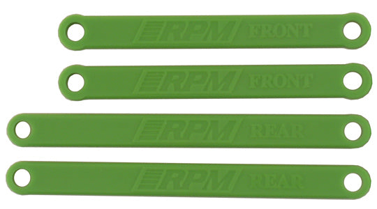 RPM Heavy Duty Camber Links for 2wd Rustler, Stampede - Green 81264